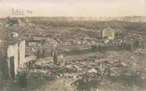 AK / Ansichtskarte LILLE 59 Nord Ruines Grande Guerre Truemmer 1. Weltkrieg