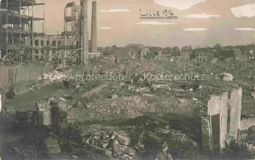 AK / Ansichtskarte LILLE 59 Nord Ruines Grande Guerre Truemmer 1. Weltkrieg
