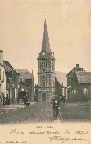 AK / Ansichtskarte Viesly Cambrai 59 Nord Eglise Kirche