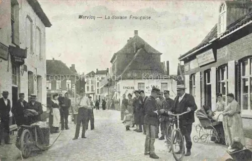 AK / Ansichtskarte Wervicq-Sud Zuid-Wervik 59 Nord La Douane franciase