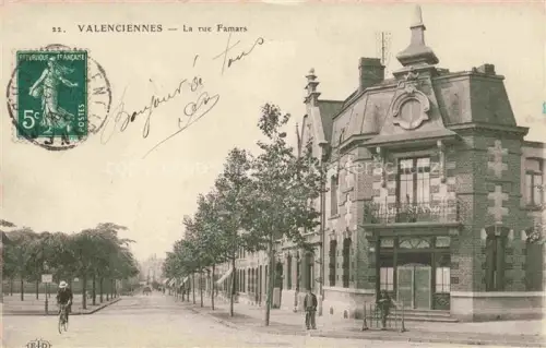 AK / Ansichtskarte VALENCIENNES 59 Nord Rue Famars