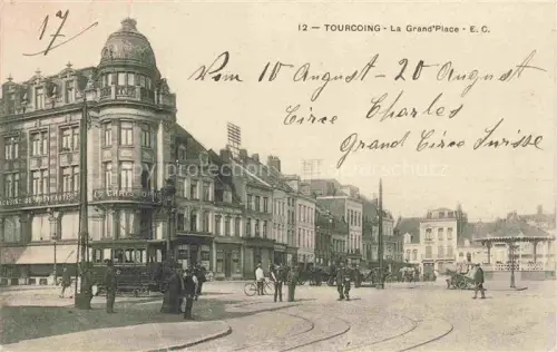 AK / Ansichtskarte TOURCOING LILLE 59 Nord Grande Place