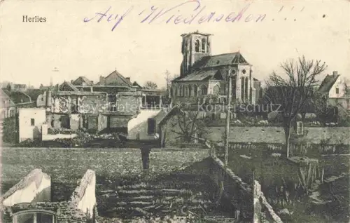 AK / Ansichtskarte Herlies LILLE 59 Nord Ruines Grande Guerre Truemmer 1. Weltkrieg