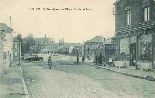 AK / Ansichtskarte Fourmies Avesnes-sur-Helpe 59 Nord Place Xavier-Clavan