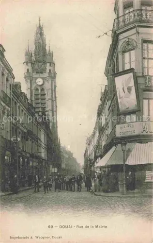 AK / Ansichtskarte DOUAI 59 Nord Rue de la Mairie