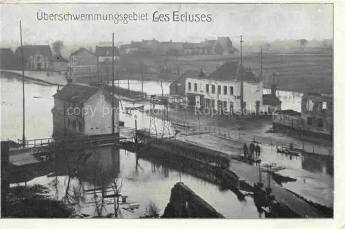 AK / Ansichtskarte Les Ecluses Deulemont LILLE 59 Nord ueberschwemmungsgebiet