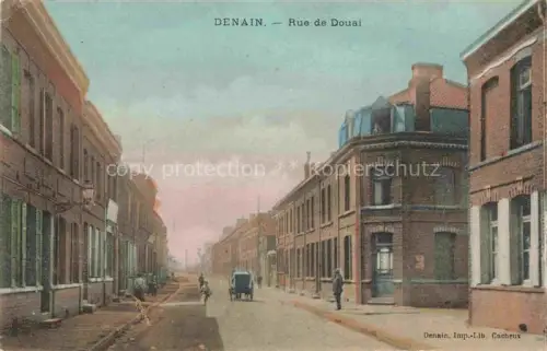 AK / Ansichtskarte Denain Valenciennes 59 Nord Rue de Douai