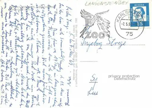 AK / Ansichtskarte Langensteinbach Karlsbad Karlsruhe BW Fliegeraufnahme