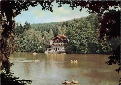 AK / Ansichtskarte Kaisersbach  Welzheim Cafe Restaurant Hotel Ebnisee