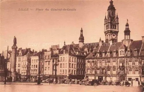 AK / Ansichtskarte LILLE 59 Nord Place du Général de Gaulle