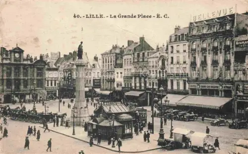 AK / Ansichtskarte LILLE 59 Nord La Grande Place Monument