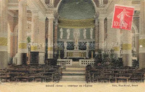 AK / Ansichtskarte Bouce Argentan 61 Orne Intérieur de l'église