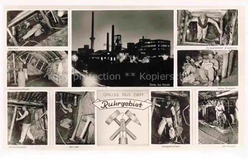 AK / Ansichtskarte Bergbahn Ruhrgebiet 