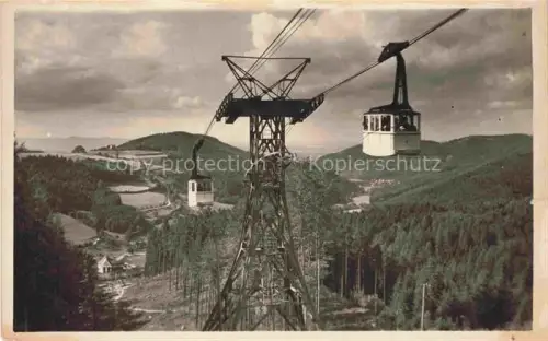 AK / Ansichtskarte Seilbahn Cable-Car Telepherique Freiburg i. Br. 