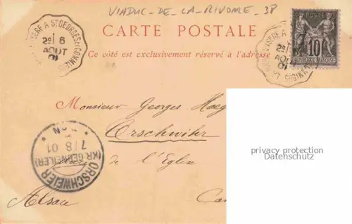 AK / Ansichtskarte Viaduc de La Rivoire Vif Grenoble 38 Isere Ligne de la mure vue panoramique