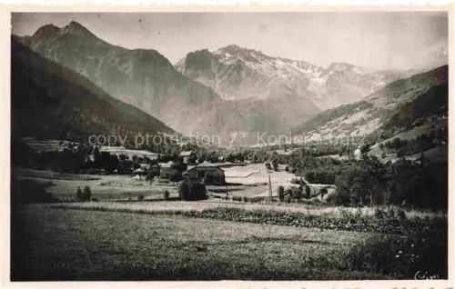 AK / Ansichtskarte Les Sept-Laux Grenoble 38 Isere Vue panoramique Grand-Thiervoz Fond-de-France et les glaciers de la Belle-Etoile