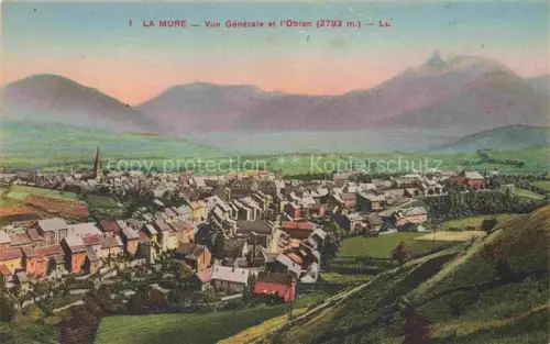 AK / Ansichtskarte La Mure GRENOBLE 38 Isere Vue générale et l'Obion Alpes