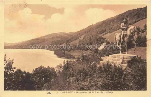 AK / Ansichtskarte Laffrey Laffray GRENOBLE 38 Isere Napoléon et le Lac de Laffrey