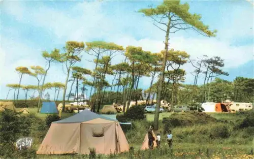 AK / Ansichtskarte CAYEUX-SUR-MER Abbeville 80 Somme Camping de la Mollière