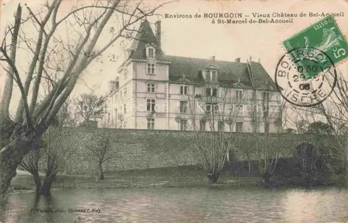 AK / Ansichtskarte St Marcel-de-Bel-Accueil Bourgoin-Jallieu 38 Isere Vieux château