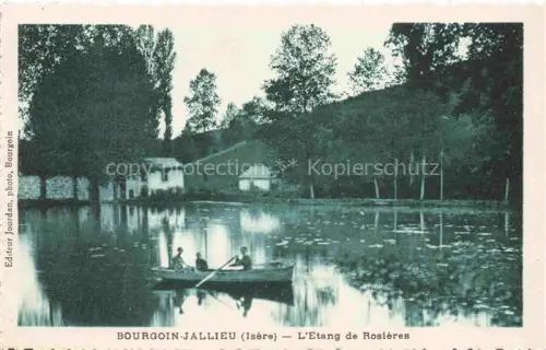 AK / Ansichtskarte Bourgoin-Jallieu La Tour-du-Pin 38 Isere Etang de Rosières