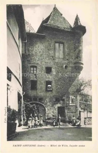 AK / Ansichtskarte Saint-Antoine-l Abbaye GRENOBLE 38 Isere Hôtel de Ville facade ouest