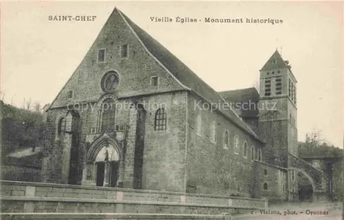AK / Ansichtskarte Saint-Chef La Tour-du-Pin 38 Isere Vieille église monument historique