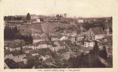 AK / Ansichtskarte Saint-Chef La Tour-du-Pin 38 Isere Vue générale