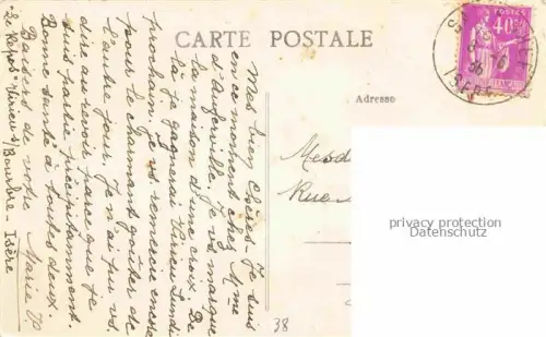 AK / Ansichtskarte Saint-Chef La Tour-du-Pin 38 Isere Vue générale