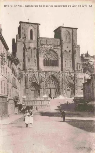AK / Ansichtskarte VIENNE  Vienne-sur-le-Rhone 38 Isere Cathédrale St. Maurice construite du XIIe au XVIe siècle