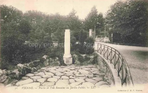 AK / Ansichtskarte VIENNE  Vienne-sur-le-Rhone 38 Isere Partie de Voie Romaine au Jardin Public