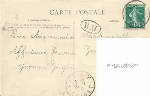 AK / Ansichtskarte Josnes BLOIS 41 Loir-et-Cher Intérieur de l'église Fête de Jeanne d'Arc 13 Juin 1910