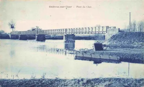 AK / Ansichtskarte Chatres-sur-Cher Romorantin-Lanthenay 41 Loir-et-Cher Pont du Cher