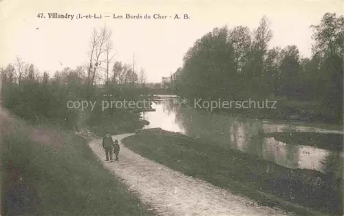 AK / Ansichtskarte Villandry TOURS 37 Indre-et-Loire Les bords du Cher