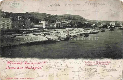 AK / Ansichtskarte BUDAPEST HU Panorama Lukacs und Kaiserbad