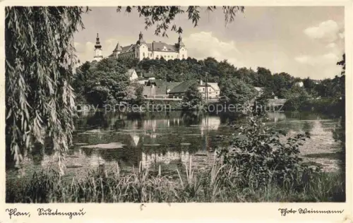 AK / Ansichtskarte Plan Plana Sudetengau Tachov CZ Panorama Schloss