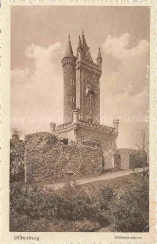 AK / Ansichtskarte Dillenburg Weilhelmsturm