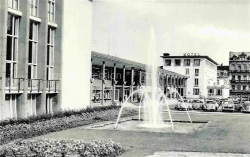 AK / Ansichtskarte BAD HOMBURG von der Hoehe Hessen Kurhaus Springbrunnen