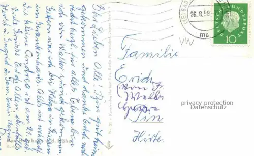 AK / Ansichtskarte BAD HOMBURG von der Hoehe Hessen Kurhaus Springbrunnen