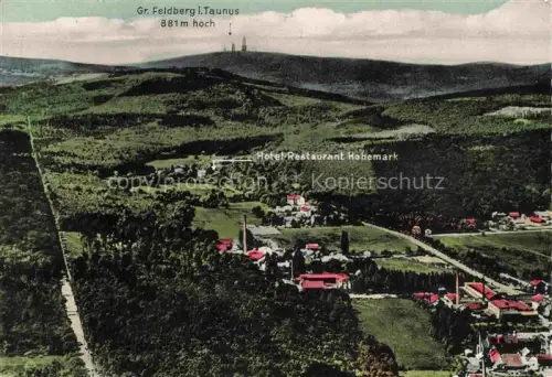 AK / Ansichtskarte Grosser Feldberg Taunus Hotel Restaurant Hohemaar Fliegeraufnahme