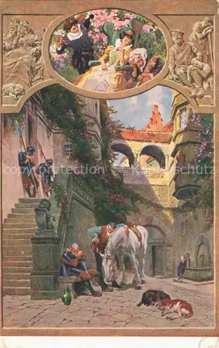 AK / Ansichtskarte Maerchen Sagen Fairy Tale Conte-- 16 Dornroeschen 