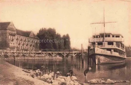 AK / Ansichtskarte Dampfer Binnenschifffahrt Baden Constance