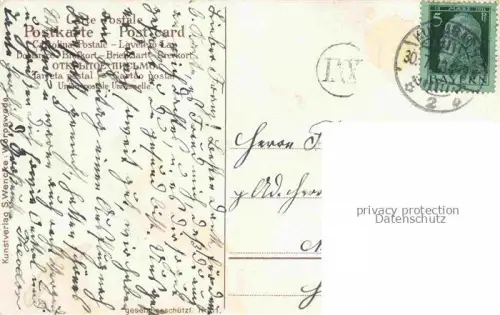 AK / Ansichtskarte WENCKE S. Worpswede Fruehlings ueberschwemmung 