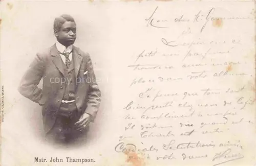 AK / Ansichtskarte Writer Schriftsteller Ecrivain Escritor Scrittore-- Mstr. John Thampson 