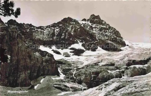 AK / Ansichtskarte Gletscher Glacier Glaciar Ghiacciaio-- Rosenlauigletscher