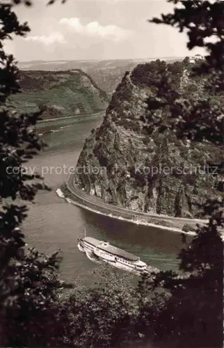 AK / Ansichtskarte Dampfer Seitenrad Die Loreley Der Rhein 