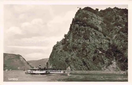AK / Ansichtskarte Dampfer Seitenrad Loreley 