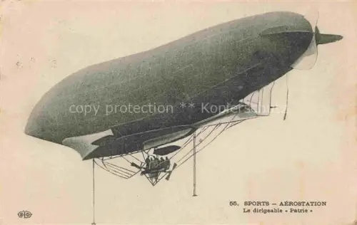 AK / Ansichtskarte Zeppelin Aufklaerungs-Luftschiff Militaria Aviatik Sports Aerostation