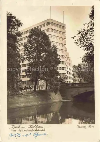 AK / Ansichtskarte BERLIN  CITY Hochhaus am Landwehrkanal