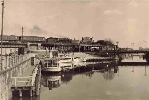 AK / Ansichtskarte BERLIN  CITY Jannowitzbruecke Dampferanlegestelle